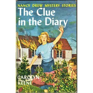 Nancy Drew Mystery Stories The Clue In The Diary By Carolyn Keene 1962